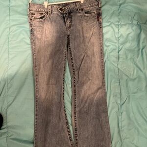 Silver Jeans Women's Light Blue Boot Cut Jeans